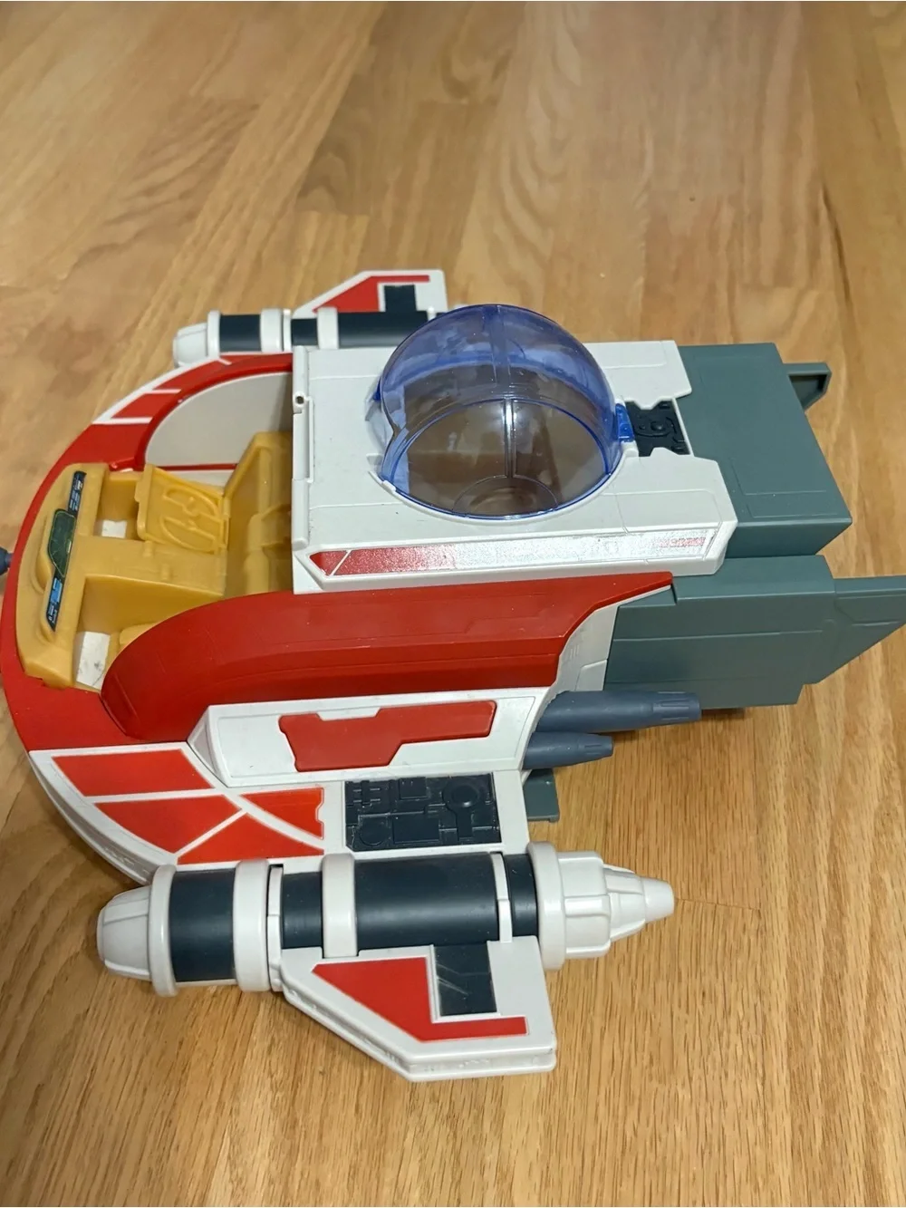 Star Wars Crimson Firehawk Young Jedi Adventures Spaceship Toy